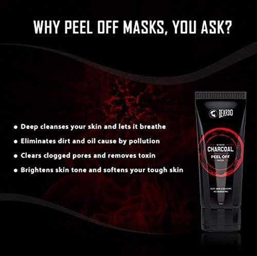 Beardo Activated Charcoal Peel Off Mask (100gm)