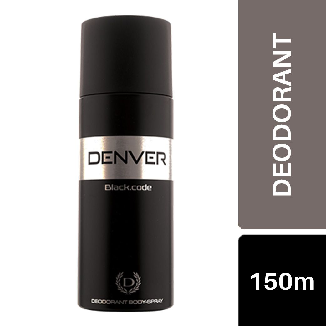 Denver Black.code Deodorant Body Spray (150ml)