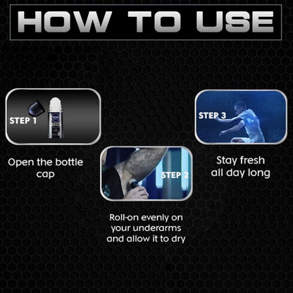 Nivea Men Deep Impact Roll On (50ml)