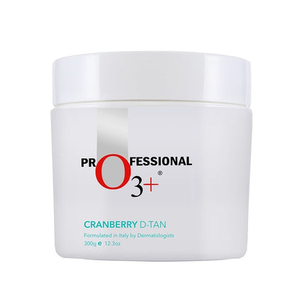 O3+ Cranberry D-Tan with Natural Extracts for Tan Removal & Sun Damage Protection Ideal for Oily Skin (300gm)