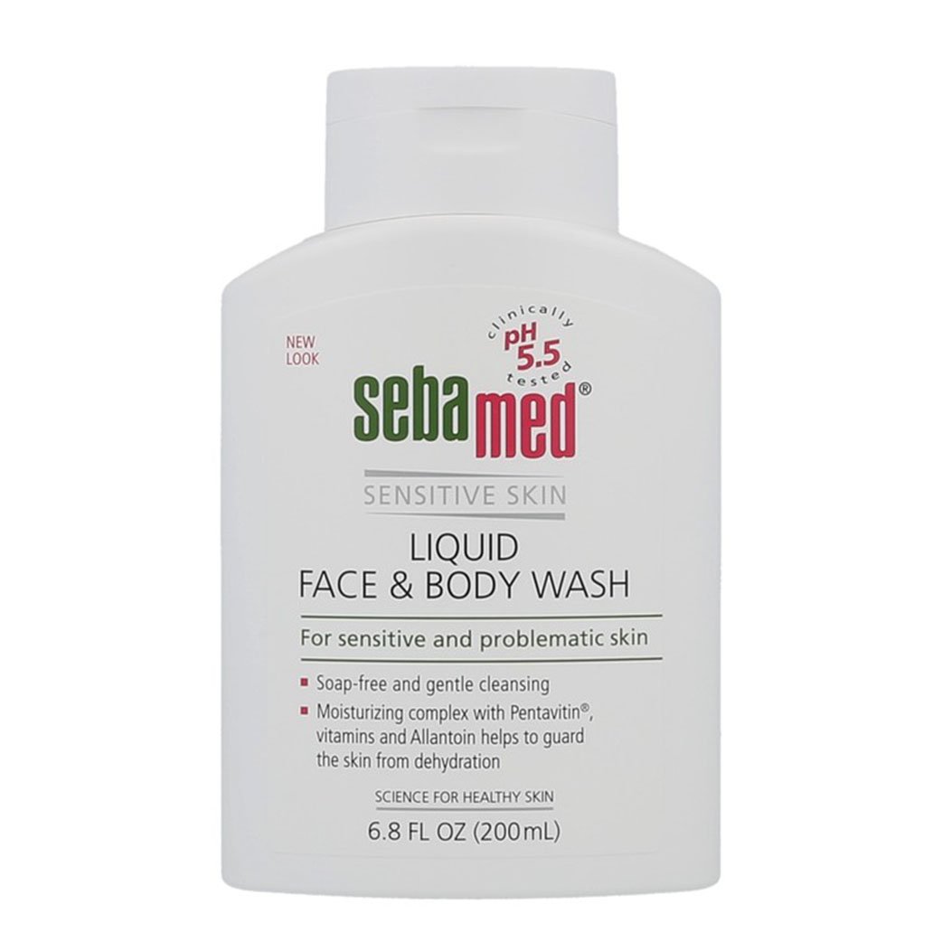 Sebamed Liquid Face & Body Wash Ph5.5 (200ml)