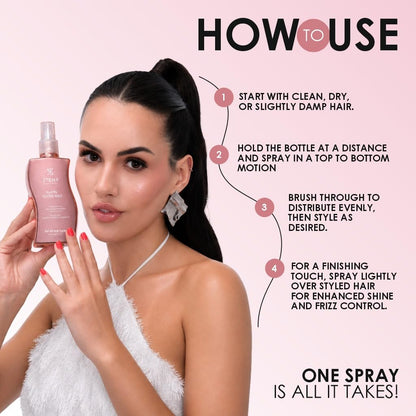 3TENX Hydrify Gloss Mist for Shiny, Frizz-Free Hair (150ml)