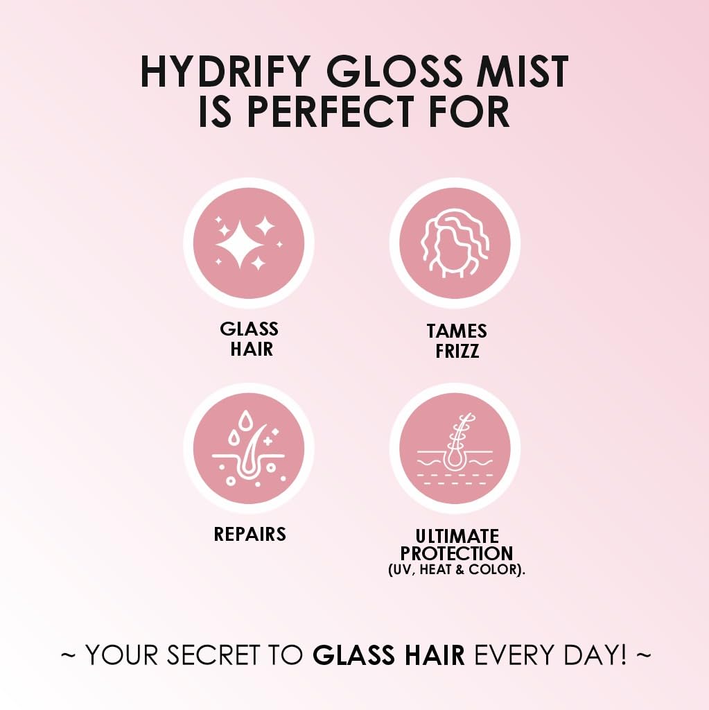3TENX Hydrify Gloss Mist for Shiny, Frizz-Free Hair (150ml)