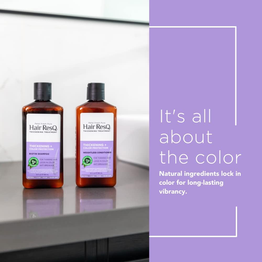 Petal Fresh Pure Hair ResQ Thickening + Color Protection Biotin Conditioner (355ml)