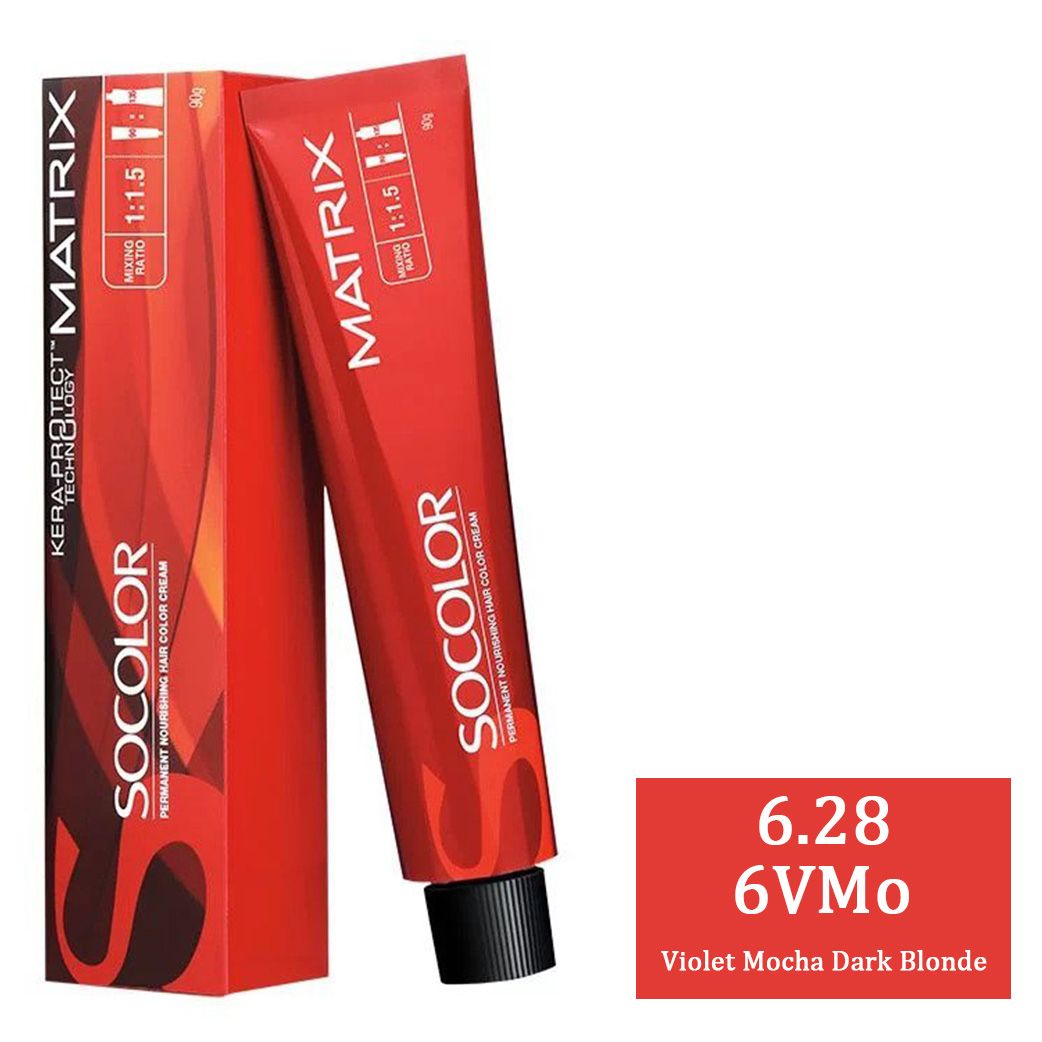 Matrix SOCOLOR 6.28 6VMo (Violet Mocha Dark Blonde)