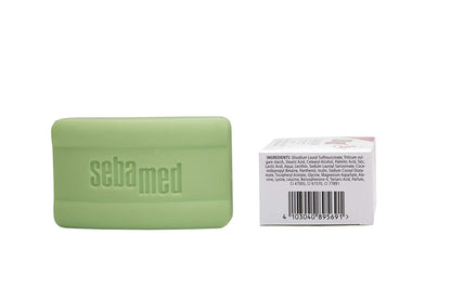 Sebamed Cleansing Bar, PH 5.5, Soap-Free,Normal-Oily Skin,With Vitamins & Moisturizing Agents (100g)