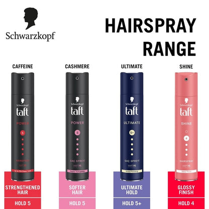 Schwarzkopf Taft Hair Ultimate Hold 5+ Blue