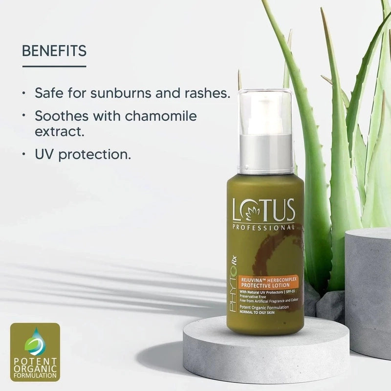 Lotus Professional Rejuvina Herbcomplex Protective Lotion SPF 15