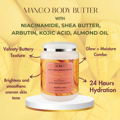 Aurey Mango Massage Butter With Niacinamide 1000 gm