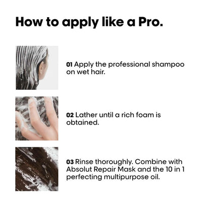 Loreal Absolute Repair Shampoo 300 ml