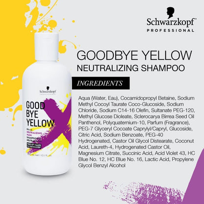 Schwarzkopf Good Bye Yellow Shampoo 300 ml