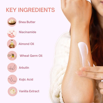 Aurey Vanilla Massage Butter With Niacinamide 1000 gm
