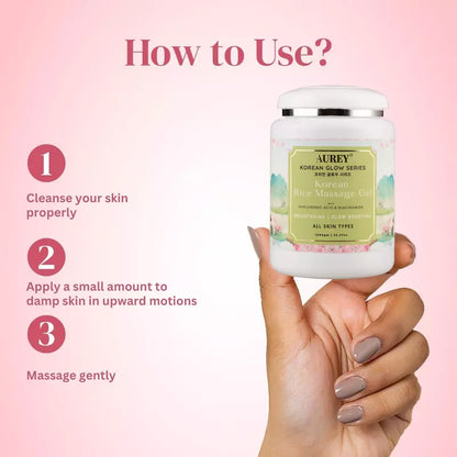 Aurey Korean Rice Massage Gel 1Kg