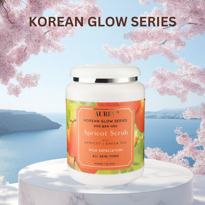Aurey Korean Apricot Scrub With Apricot &amp; Green Tea 1Kg