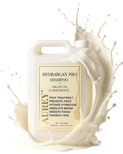 Aurey Hydrargan Pro Shampoo With Argan Oil &amp; D-Panthenol 5000 ml
