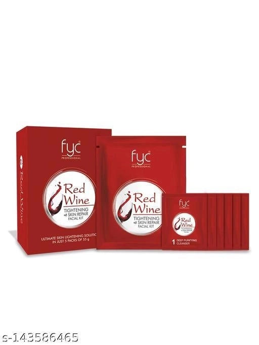 Fyc Professional Red Wine Tightening &amp; Skin Repair Facial Kit