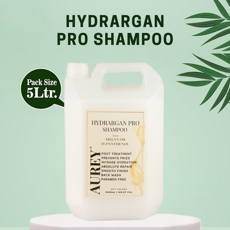 Aurey Hydrargan Pro Shampoo With Argan Oil &amp; D-Panthenol 5000 ml