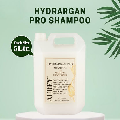 Aurey Hydrargan Pro Shampoo With Argan Oil &amp; D-Panthenol 5000 ml