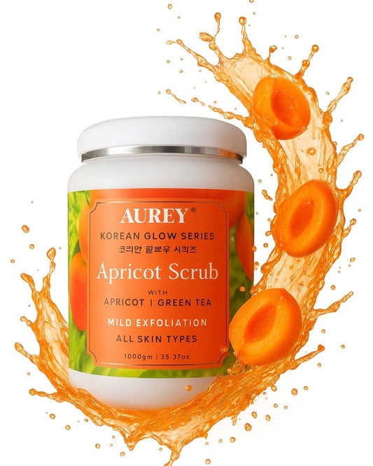 Aurey Korean Apricot Scrub With Apricot &amp; Green Tea 1Kg