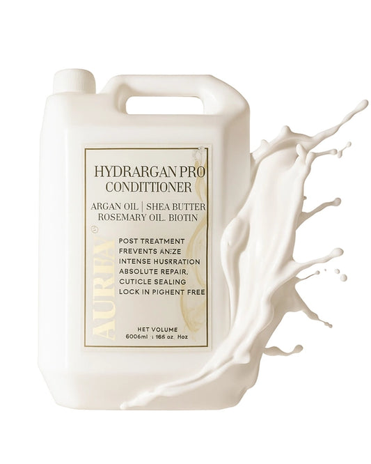 Aurey Hydrargan Pro Conditioner With Argan Oil | Shea Butter | Rosemary Oil &amp; Biotin 5000ML