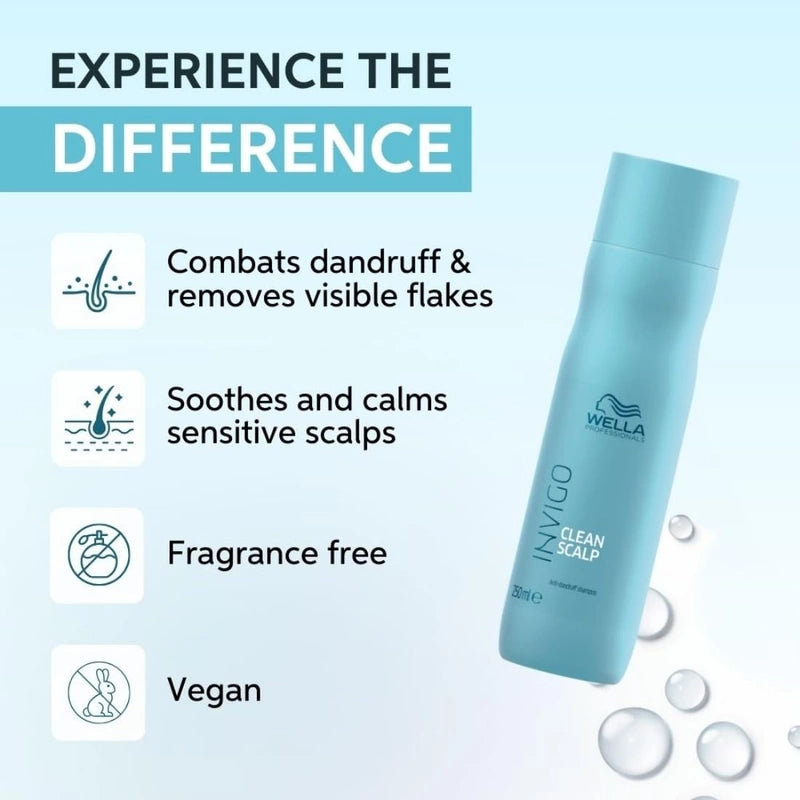 Wella Clean Scalp Shampoo 250 ml