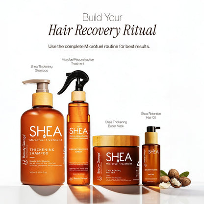 Beauty Garage Shea Microfuel Thickening Treatment Shampoo (750ml)
