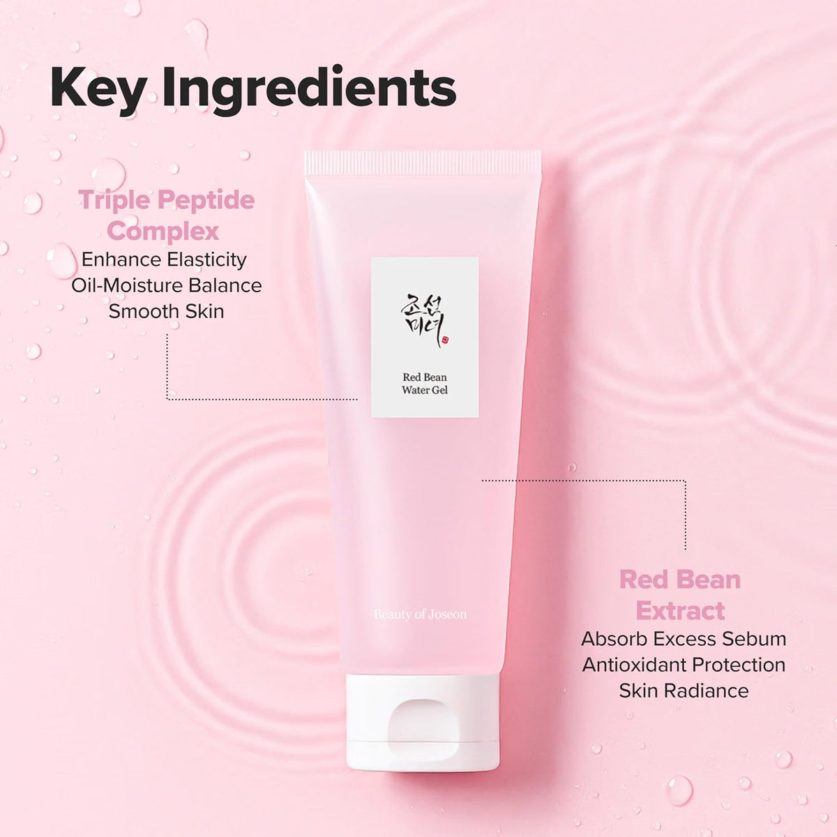 Beauty Of Joseon Red Bean Water Gel Face Moisturizer For Oily Skin (100ml)