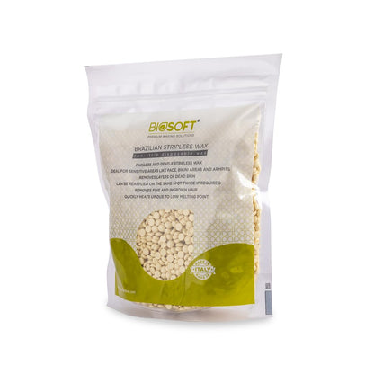 Biosoft Brazilian Stripless Wax - Vanilla (500gm)