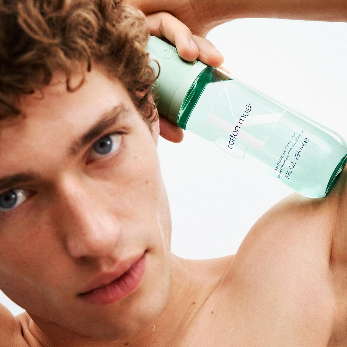 Calvin Klein Cotton Musk Unisex Hair & Body Perfume Mist (236ml)