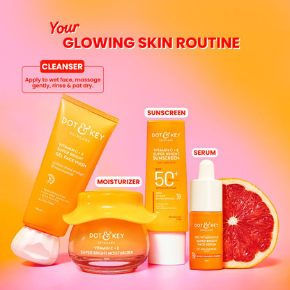 Dot & Key Vitamin C + E Super Bright Gel Face Wash (175ml)