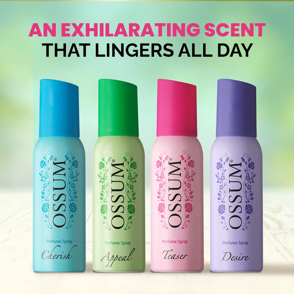 Fogg Ossum Teaser Deodorant Body Spray - For Women (120ml)