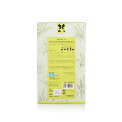 Iris Reed Diffuser Set - Lemon Grass (INRD0101LG)