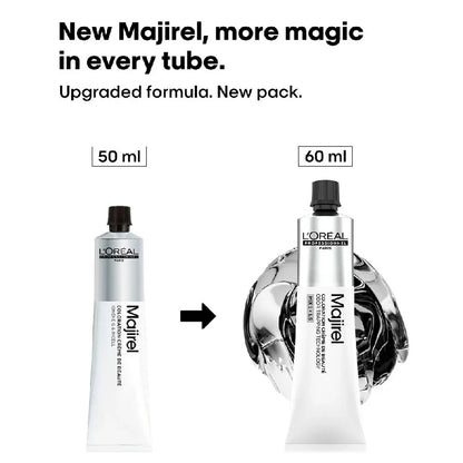 L'oreal Professionnel Paris Majirel Hair Color - 3.0 (Dark Brown) (60ml) + Oxydant Creme 20 Vol. 6% Developer (495ml)