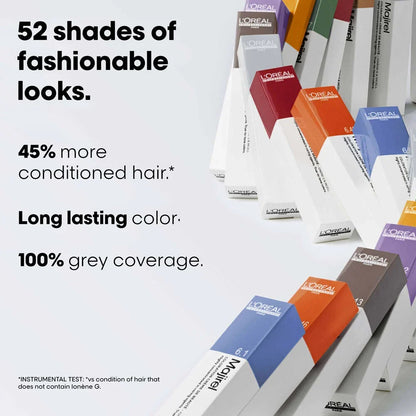 L'oreal Professionnel Paris Majirel Hair Color - 5.3 (Light Golden Brown) (60ml)
