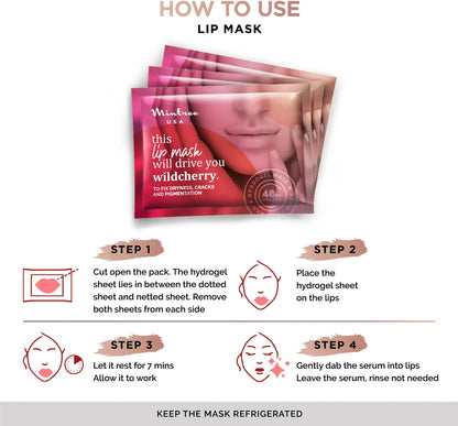 Mintree Lip Mask Wildberry - Hydrogel (5gm)