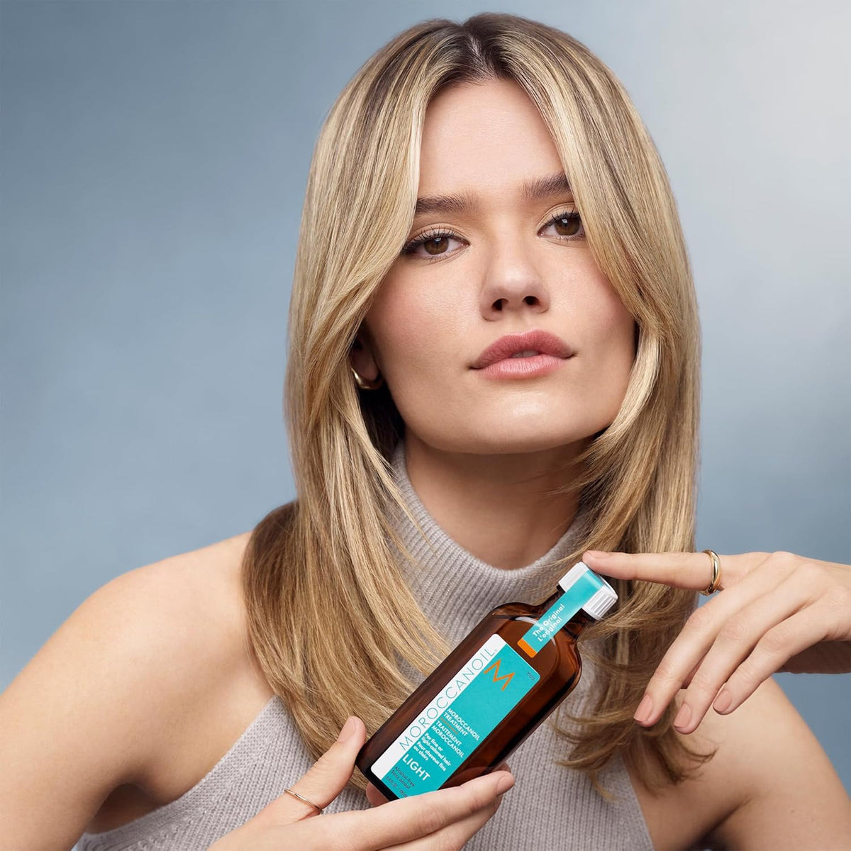 Moroccanoil Treatment Light Hair Oil|Argan Oil|Smooths, Nourishes & Boosts Shine for Fine/Light Hair (100ml)