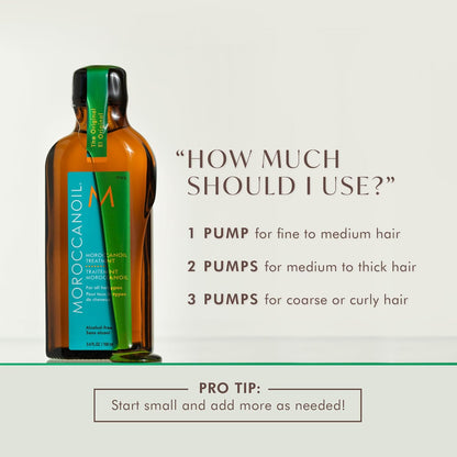 Moroccanoil Treatment Original Hair Serum with Rich Argan Hair Oil Boosts Shine For All Hair Types (100ml)