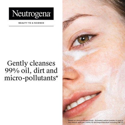 Neutrogena Deep Clean Gentle Foaming Cleanser - Moisturizing Face Wash for Normal to Sensitive Skin (50gm)
