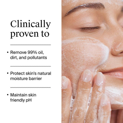 Neutrogena Deep Clean Gentle Foaming Cleanser - Moisturizing Face Wash for Normal to Sensitive Skin (50gm)