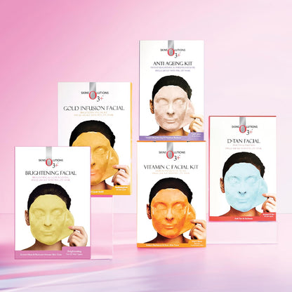 O3+ Brightening Facial Kit With Brightening & Glow Boosting Peel Off Mask (40gm+5ml)