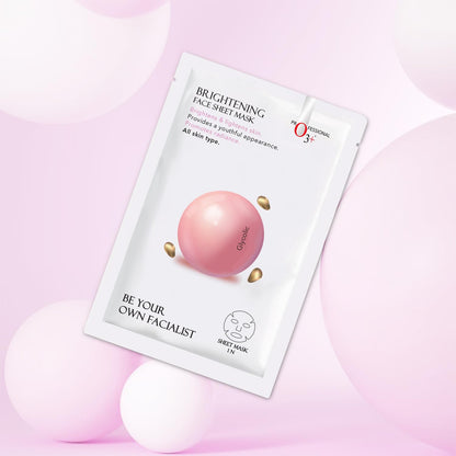O3+ Facialist Brightening Face Sheet Mask With Glycolic - All Skin Type (30ml)