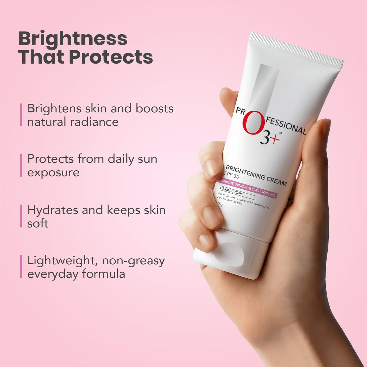 O3+ Professional Brightening Cream SPF 30 (50gm)