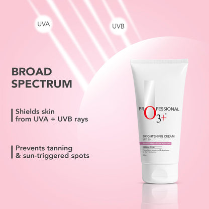 O3+ Professional Brightening Cream SPF 30 (50gm)