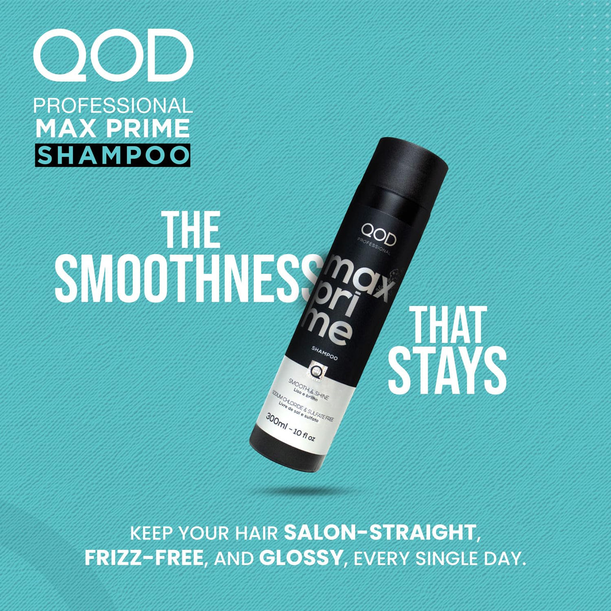Qod Professional Max Prime After Treatment Shampoo (300ml)