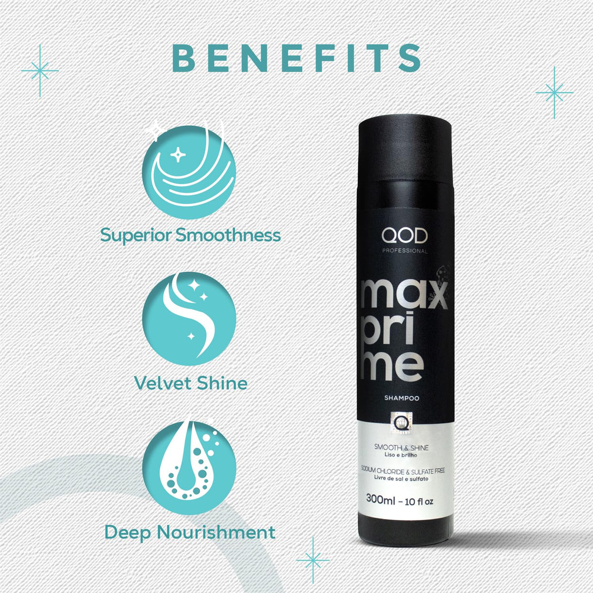 Qod Professional Max Prime After Treatment Shampoo (300ml)
