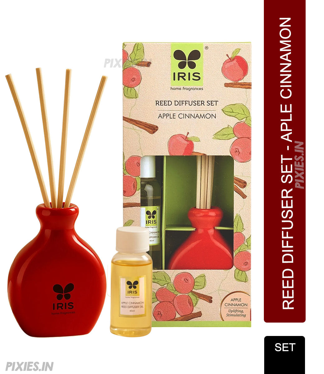 Iris Reed Diffuser Set - Apple Cinnamon (INRD0194AC)