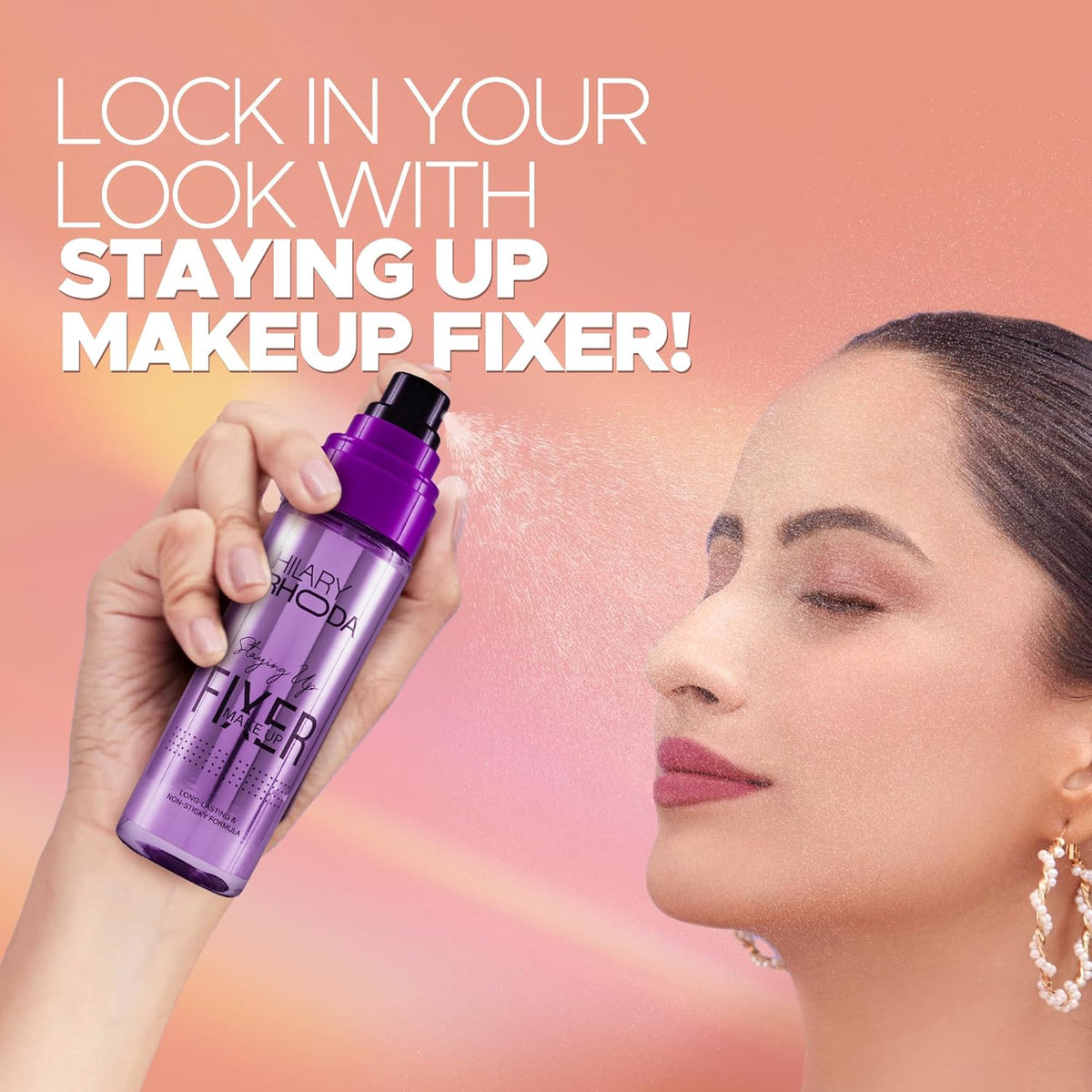 Hilary Rhoda Staying Up Makeup Fixer Spray (105ml)