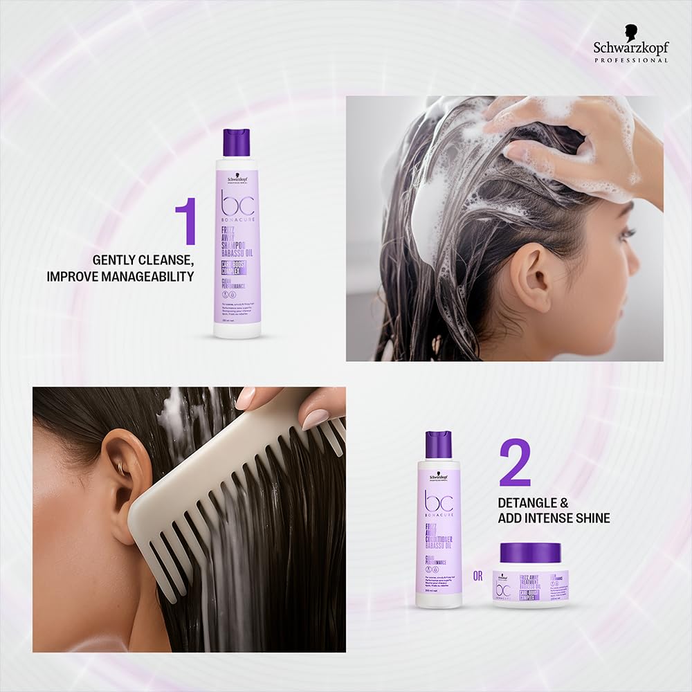 Schwarzkopf Professional BC Bonacure Frizzy Away Babassu Oil Conditioner (200ml)