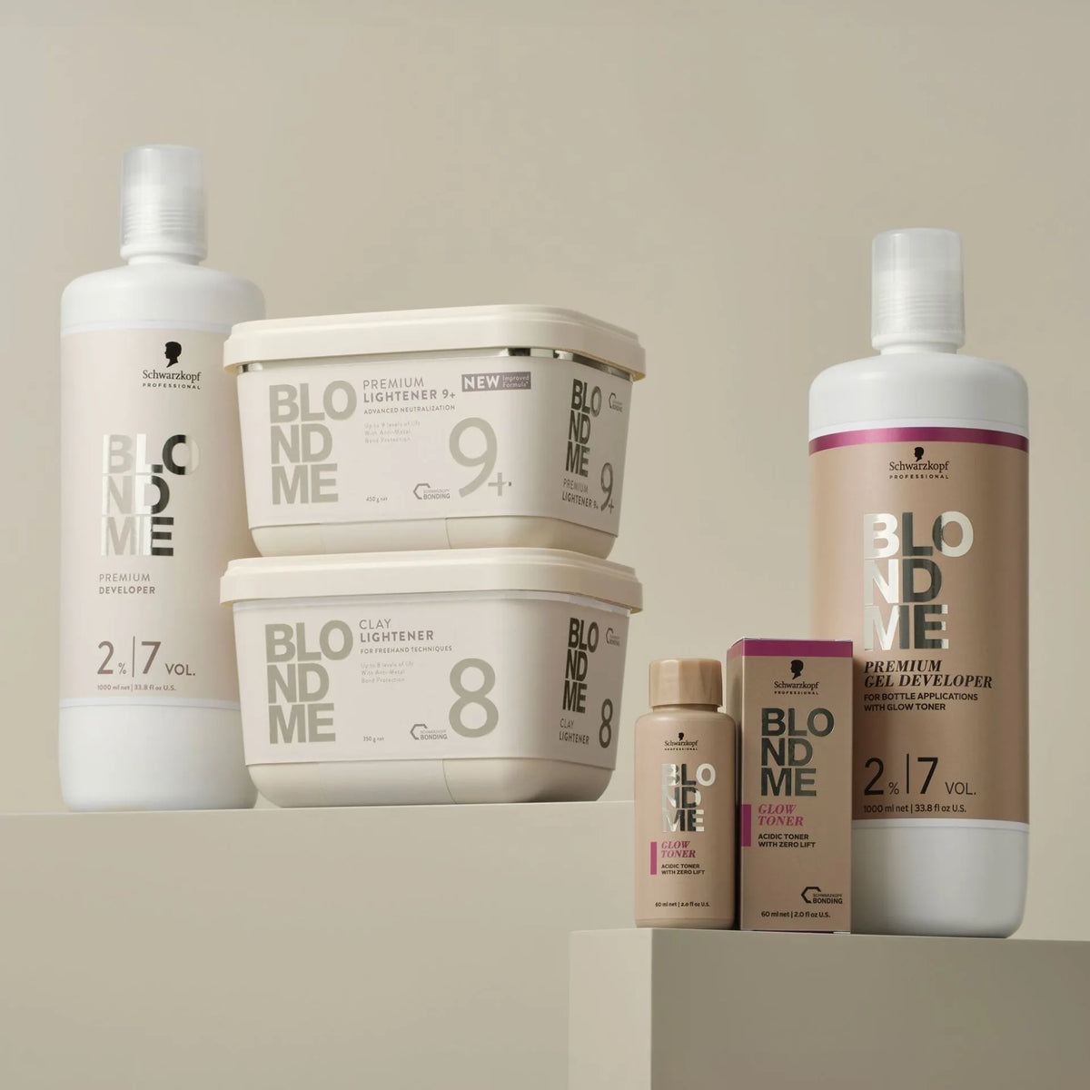 Schwarzkopf Professional Blondme Bond Enforcing Premium Lightener 9+ Dust Free Powder (450gm)