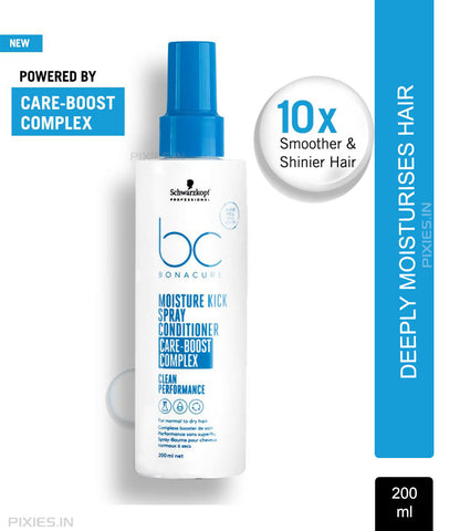 Schwarzkopf Professional Bonacure Hyaluronic Moisture Kick Spray Conditioner (200ml)